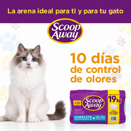 Scoop Away Complete Arena para Gatos 19 kg