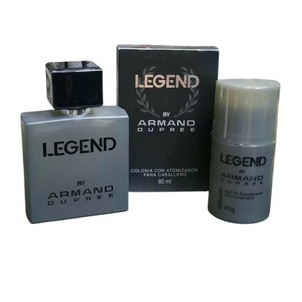Set Fuller Legend by Armand Dupree Colonia 80 ml y Desodorante Roll-On 90 g