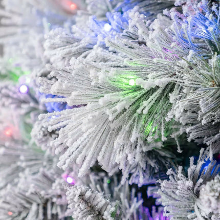 Árbol de Navidad Pre-iluminado 2.2m con 1,850 Luces Radiant Micro LED
