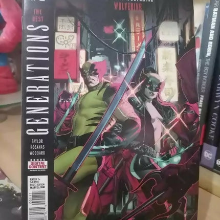 Cómic The Best Generations #1 All-New Wolverine y Wolverine ingles (2017)