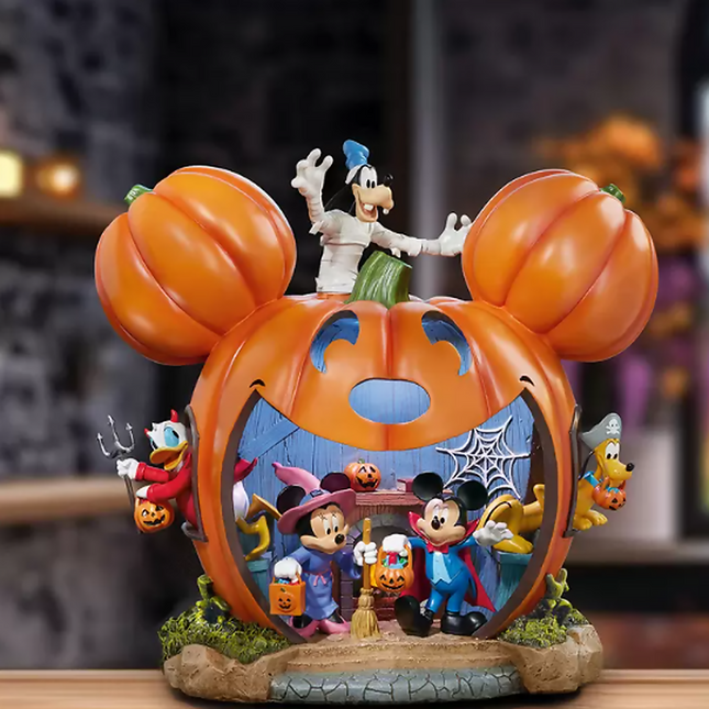 Disney Casa de Calabaza de Halloween con Luces y Música