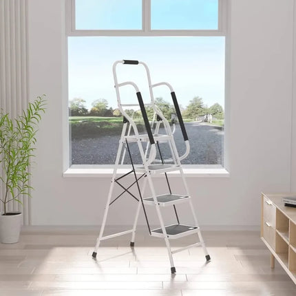 Banco Plegable Escalera 4 Peldaños Antiderrapante