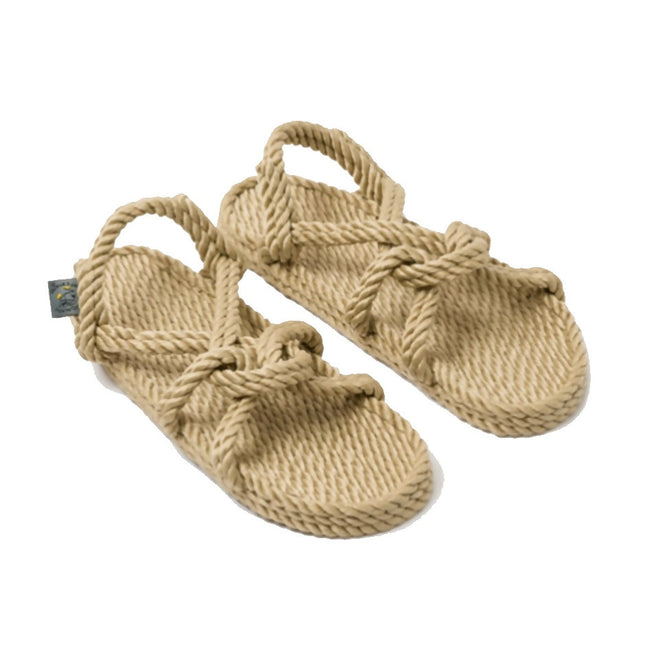 Mountain momma camel sandalia de cuerdas suaves