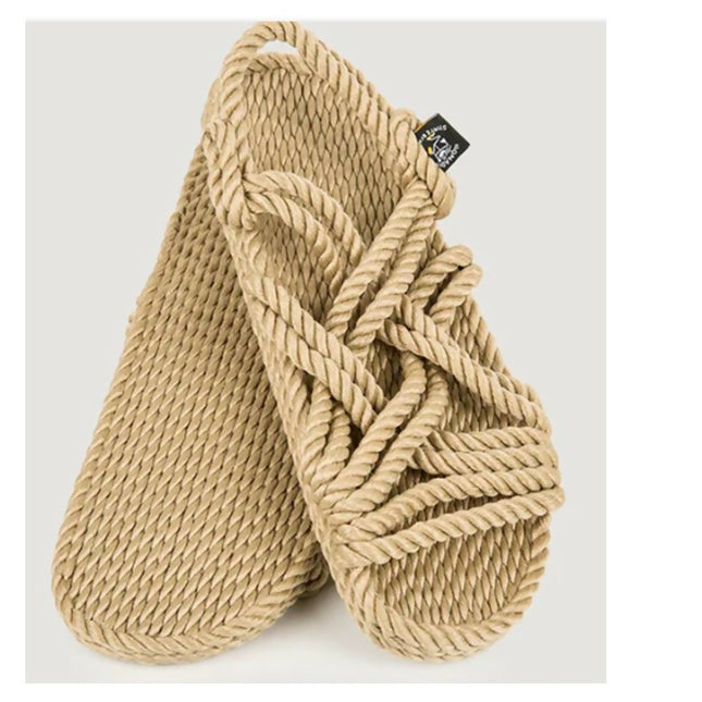 Lounger sandalia con cuerdas suaves hecha a mano de Nomadic state of mind