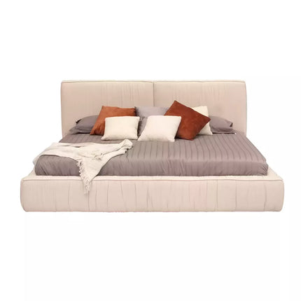 Cama King Tapizada Skanor Muebles Fontana