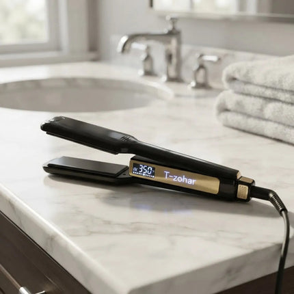 Plancha De Cabello Titanium Iron Flat Profesional T-zohar TN2130