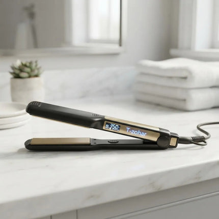 Plancha De Cabello Titanium Iron Flat Profesional T-zohar TN2130
