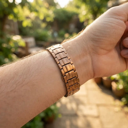 Pulsera Terapia Magnetica C Ajustador Puro Brazalete H/m