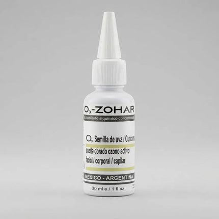 Aceite Ozonizado Curcuma Y Semilla De Uva 30ml Puro Organico