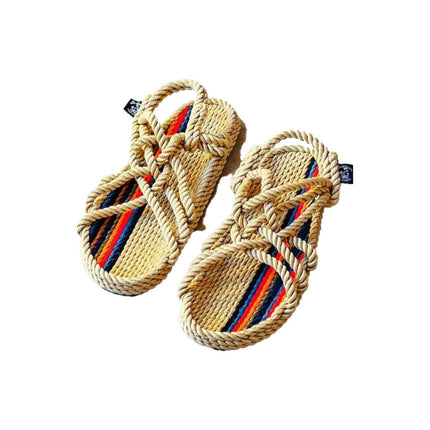 JC Multicolor con frajas de colores de Nomadic con cuerdas suaves y ligeras