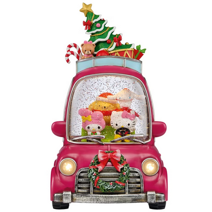 Coche Festivo Giratorio con Luces LED, Varios Modelos