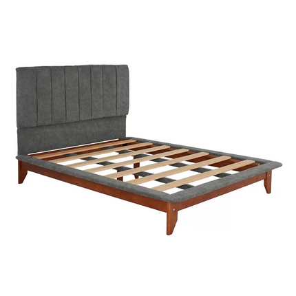 Cama Queen Gris Violanti