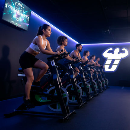 Bicicleta Fija Spinning Unifitness S-25 Uso Rudo