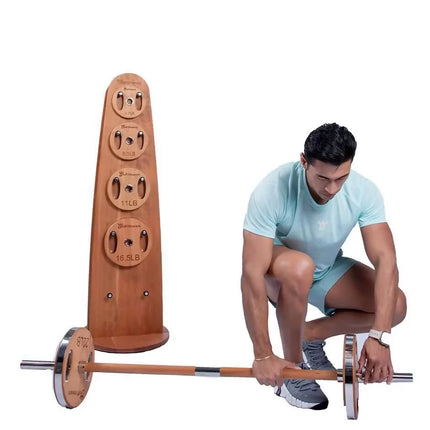 SET DE DISCOS CON BARRA UNIFITNESS – UFWF20241
