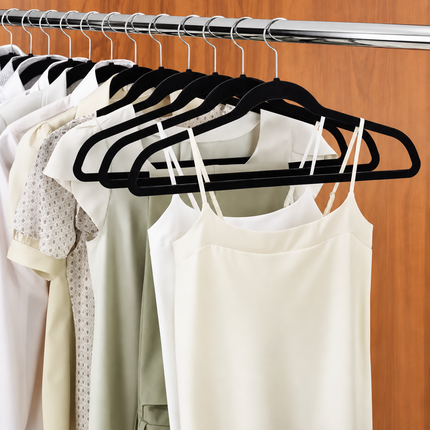 Set de 50 Ganchos con Terciopelo Three Sixty Sourcing,