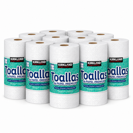Toalla Desechable 12 pzas Kirkland Signature