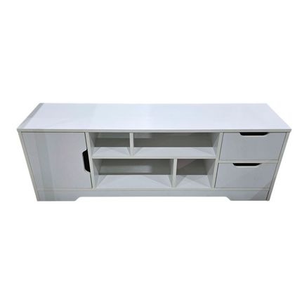 Mueble Para Tv Moderno Estilo Nórdico Con Cajones Y Estantes