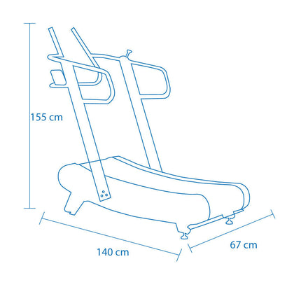 CAMINADORA CRUVA MECANICA UNIFITNESS 900