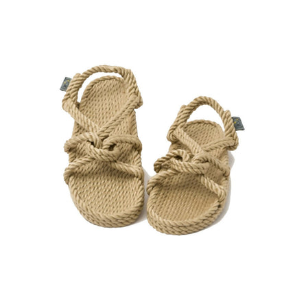 Mountain momma camel sandalia de cuerdas suaves