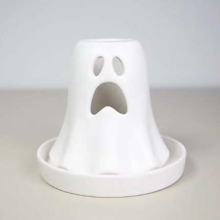 Macetas Tipo Halloween de Cerámica 2 piezas, varios diseños, Estudio Floga,