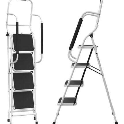 Banco Plegable Escalera 4 Peldaños Antiderrapante