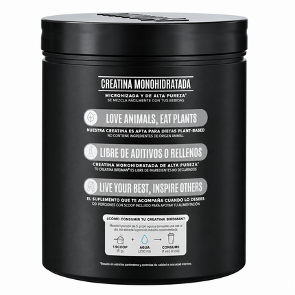 Creatina Monohidratada Birdman 600 g