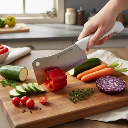 Cuchillo Cleaver Taquero Profesional Hacha de Cocina 6"