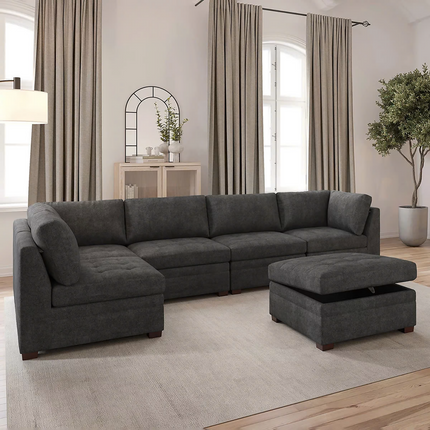 Seccional Modular de 6 Piezas, Thomasville, Tisdale