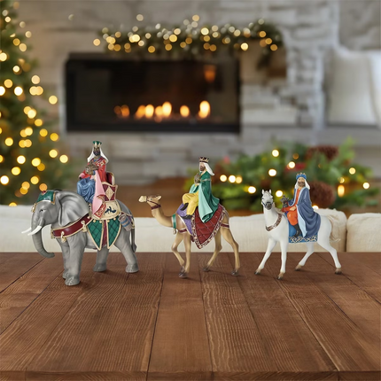 Figuras de los Tres Reyes Magos