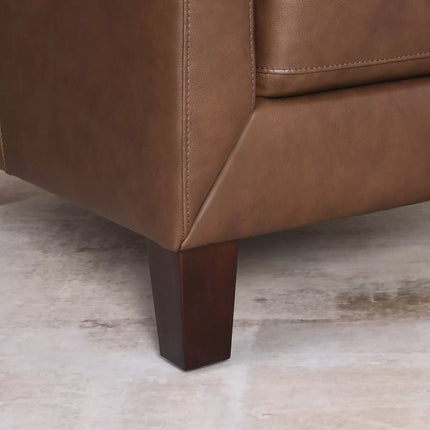 Sillón de Piel Color Cafe SL Furniture Para el Hogar